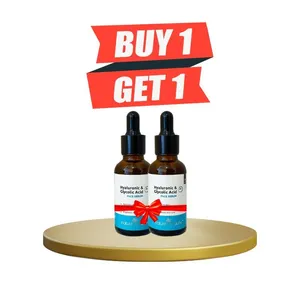Buy 1 Nature Beauty Hyaluronic 1% & Glycolic Acid 2% Serum 30ml Get 1 Free